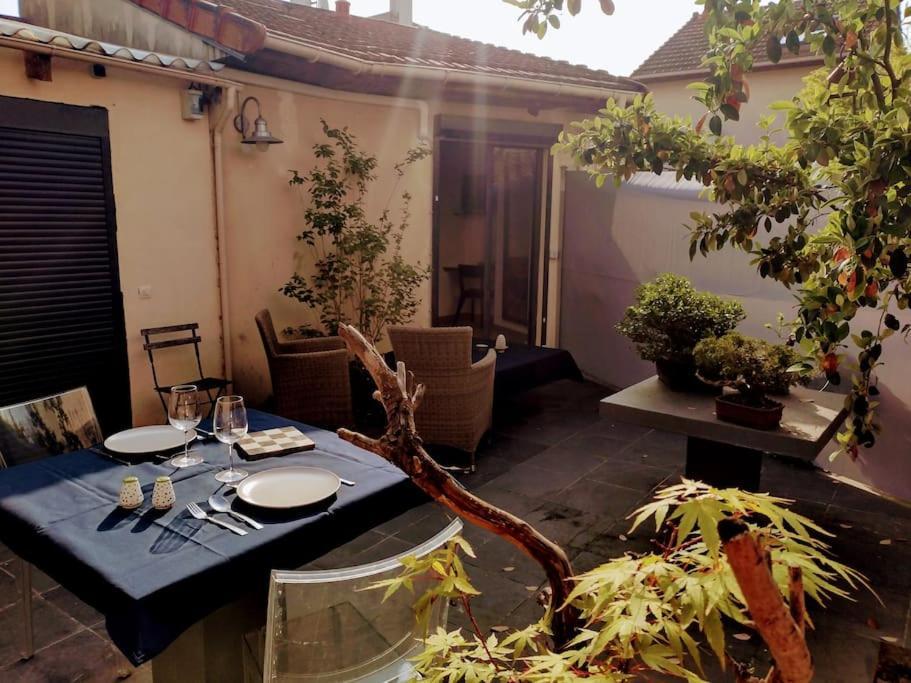 Studio Climatise Avec Jardin - Proche Paris Saint-Maur-des-Fossés Exteriör bild