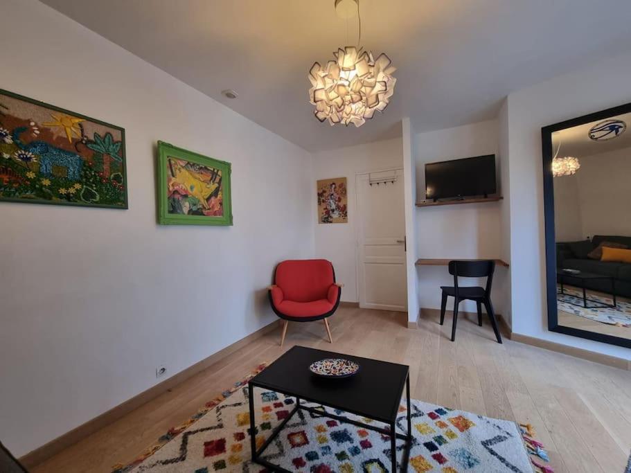 Studio Climatise Avec Jardin - Proche Paris Saint-Maur-des-Fossés Exteriör bild